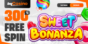 Bycasino %300 Sweet Bonusu