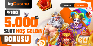 Bycasino Slot Hoşgeldin Bonus