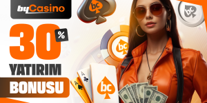 Bycasino Yatırım 3 Bonusu